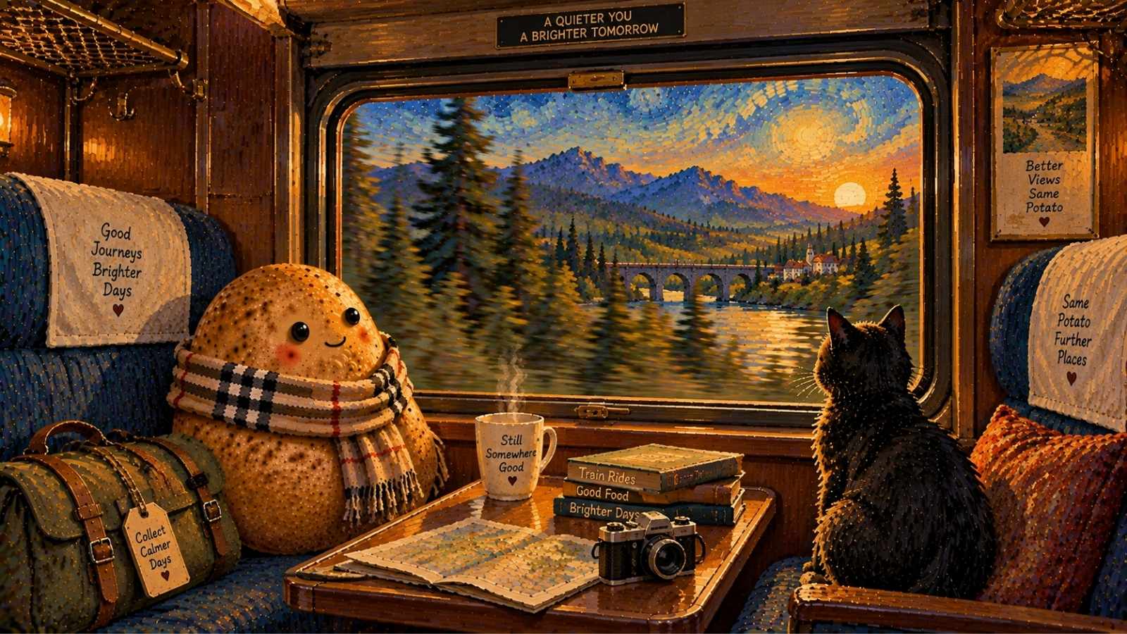 Mo in the train journey world